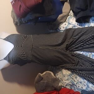 Striped Black and White Outfit